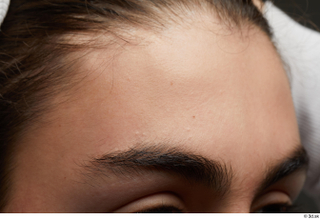HD Face Skin Ismael Secada eyebrow forehead hair skin pores…